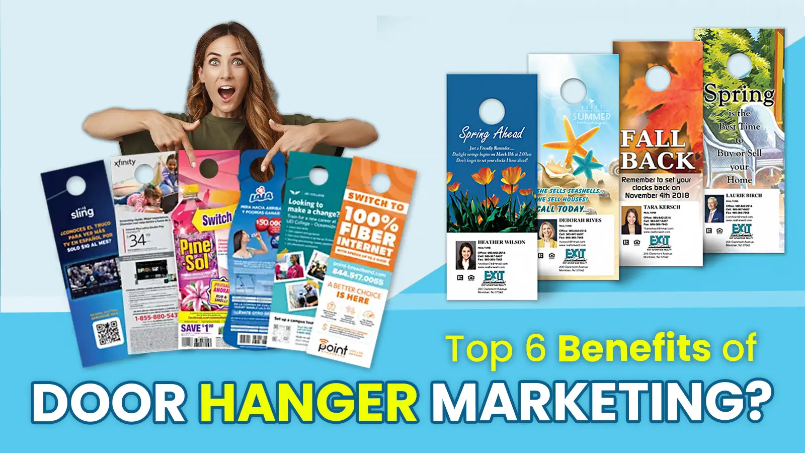 Read more about the article Top 6 Benefits of Door Hanger Marketing?